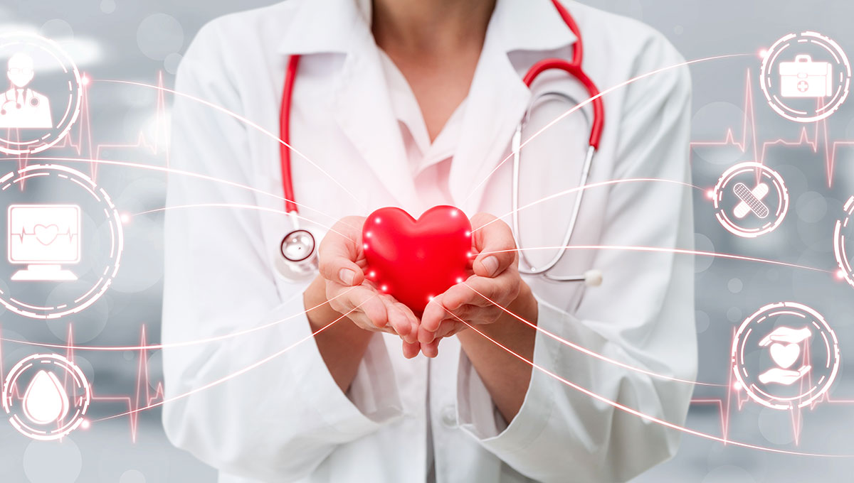Γυναίκα γιατρός, συμβουλές μετά από επέμβαση καρδιάς